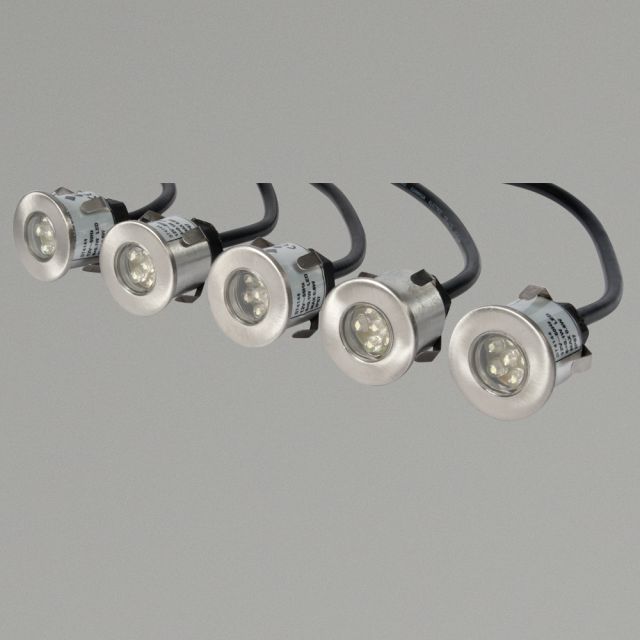 Cabello Cool White LED Wall/Ground Round Recessed