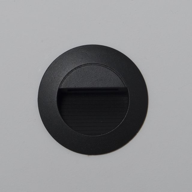 Mini Carpio Warm White LED Round Recessed Wall Light