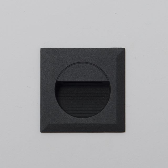 Mini Carpio Warm White LED Square Recessed Wall Light